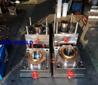 Thin wall bucket mould - 3L & 5L in 1 cavity with Lid in common