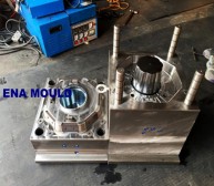 Thin wall bucket mould - 1L flower shape bucket 